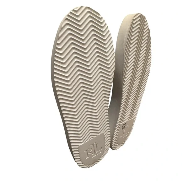 Lauren Ralph Lauren Angeline Sneaker Black Woven Size 8 NWT - Picture 3 of 11